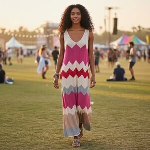 Vilagallo Knit Midi Dress